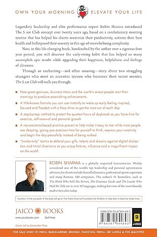 The 5 AM club by Robin Sharma