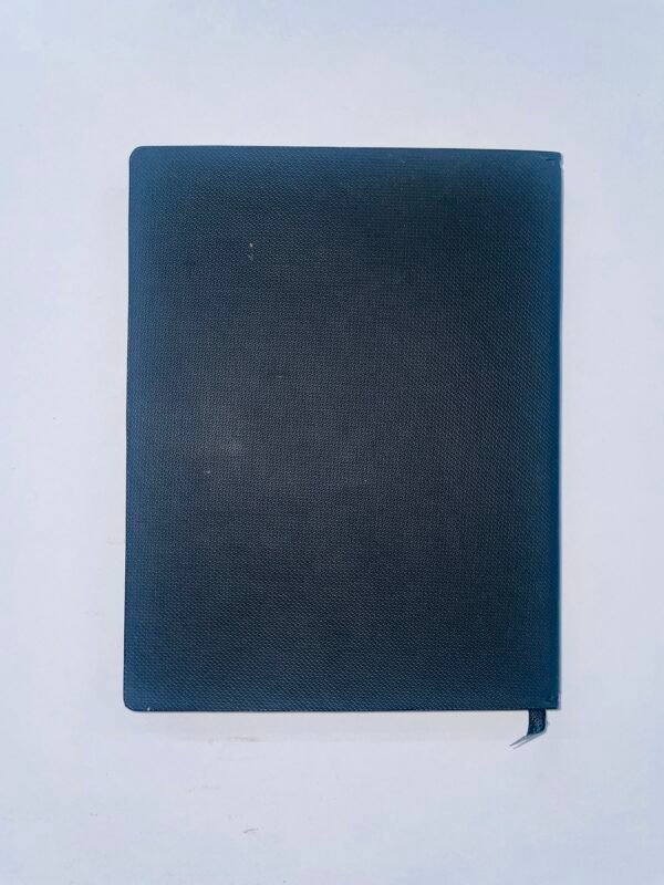 Premium Black Office Diary A5 with Pen Holder & Natural PU Cover (172 Pages) - Image 2