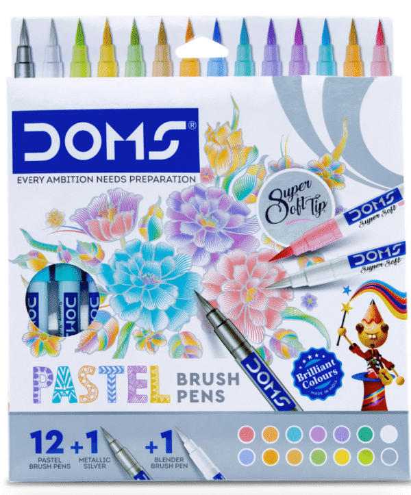 DOMS 14 Shades Brush Pen