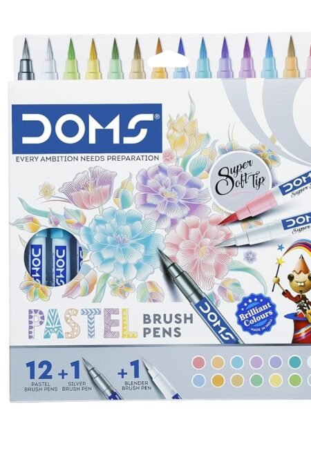 Doms Super Soft Tip Pastel Shades Brush Pen Set