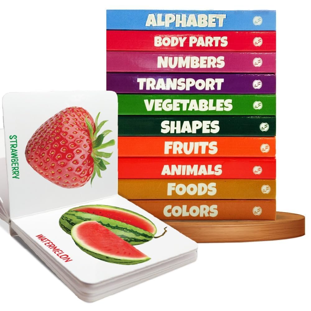 My First Library Set of 10 Board Books for Kids